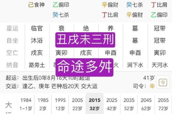 中年人的八字命运分析图 中年人的八字命运分析图