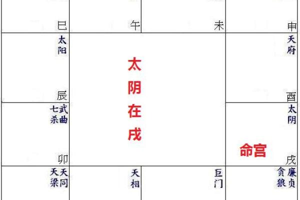 紫薇斗数太阴陷