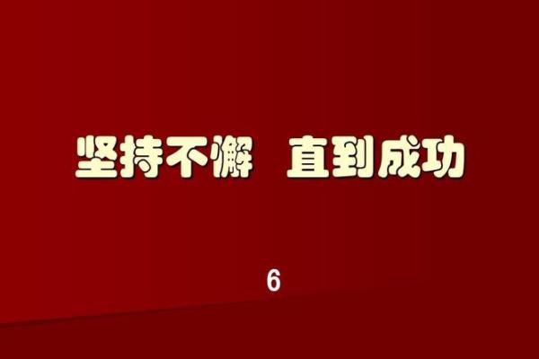 神准测试 -- 你坚持多久能获得成功？
