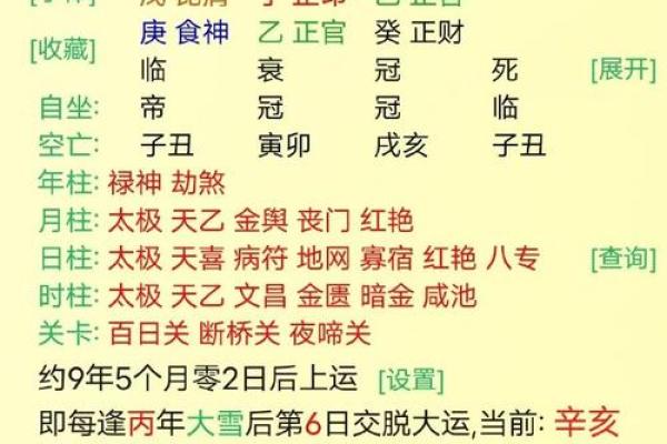 伤官见官的八字