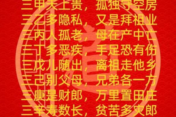 清格八字 清格八字