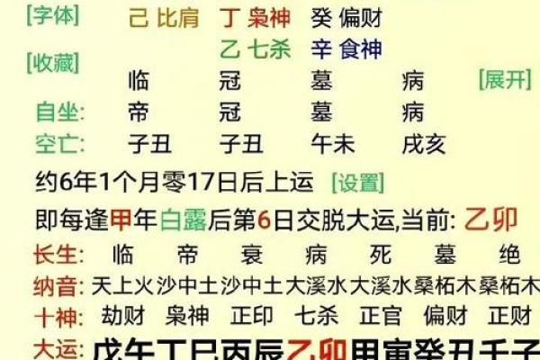 几个富命八字