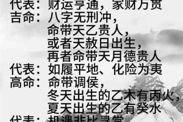 财局的八字 财局的八字