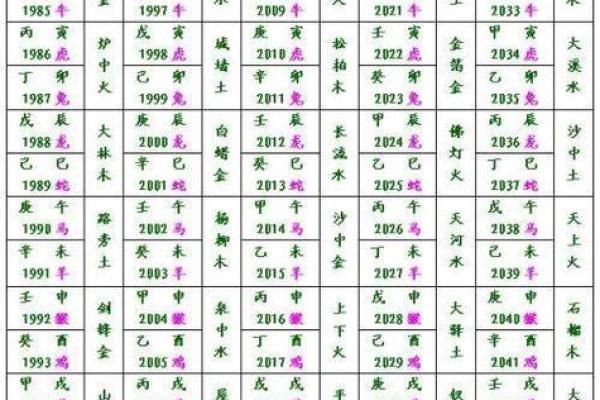 八字纳音五行解析 八字纳音五行解析