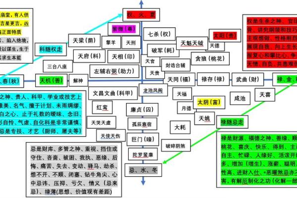 紫薇斗数四化表