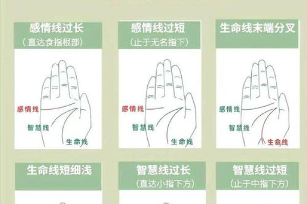 算命手势图含义